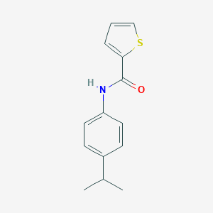 molecular formula C14H15NOS B501154 N-(4-Isopropylphenyl)thiophene-2-carboxamide CAS No. 333353-88-1