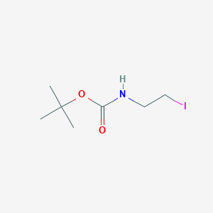 molecular formula C7H14INO2 B050117 Tert-butyl (2-iodoethyl)carbamate CAS No. 122234-46-2