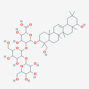 molecular formula C48H78O19 B050129 Soyasaponin Ba CAS No. 114590-20-4