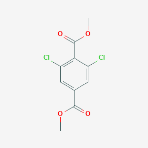molecular formula C10H8Cl2O4 B050130 2,6-二氯对苯二甲酸二甲酯 CAS No. 264276-14-4