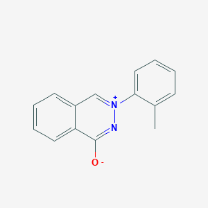 molecular formula C15H12N2O B501302 3-(2-Methylphenyl)phthalazin-3-ium-1-olate 