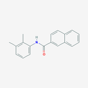 molecular formula C19H17NO B501420 N-(2,3-dimethylphenyl)naphthalene-2-carboxamide 