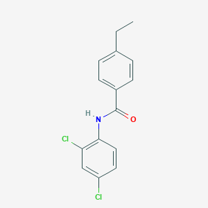 molecular formula C15H13Cl2NO B501429 N-(2,4-dichlorophenyl)-4-ethylbenzamide 