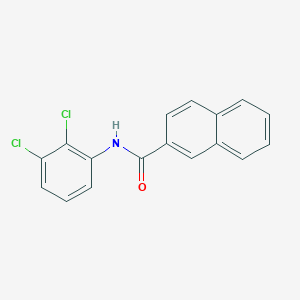 molecular formula C17H11Cl2NO B501431 N-(2,3-dichlorophenyl)-2-naphthamide 