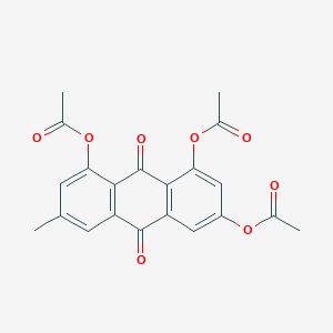 molecular formula C21H16O8 B050151 Emodin Triacetate CAS No. 6030-60-0