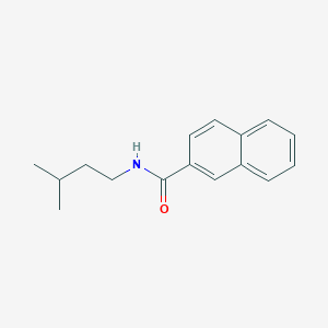 molecular formula C16H19NO B501524 N-isopentyl-2-naphthamide 