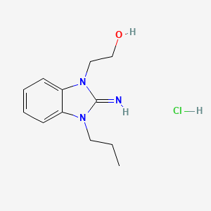 molecular formula C12H18ClN3O B5016552 Agn-PC-0KM6FR CAS No. 5658-21-9
