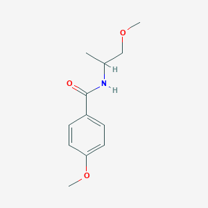 4-methoxy-N-(2-methoxy-1-methylethyl)benzamide
