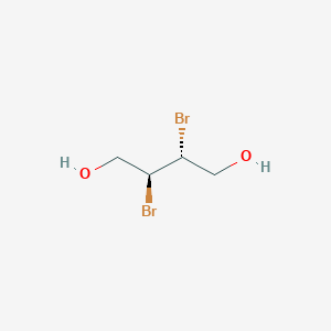 molecular formula C4H8Br2O2 B050201 (2S,3R)-2,3-dibromobutane-1,4-diol CAS No. 76818-94-5