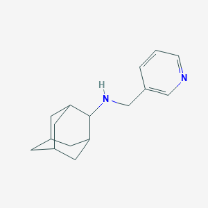 molecular formula C16H22N2 B502084 N-(pyridin-3-ylmethyl)adamantan-2-amine 