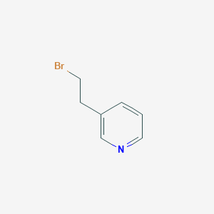 molecular formula C7H8BrN B050211 3-(2-Bromoethyl)pyridine CAS No. 120277-73-8