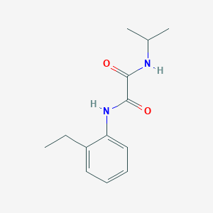 molecular formula C13H18N2O2 B5021175 N-(2-ethylphenyl)-N'-propan-2-yloxamide 