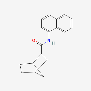 molecular formula C18H19NO B5021838 N-(naphthalen-1-yl)bicyclo[2.2.1]heptane-2-carboxamide 