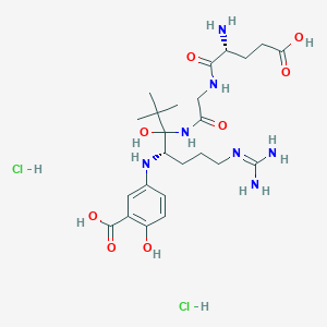 gamma-tert-Butyloxy-glu-gly-arg-3-carboxy-4-hydroxyanilide