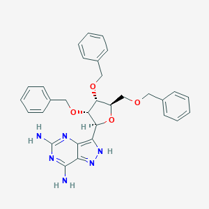 molecular formula C31H32N6O4 B050230 5-Aminoformycin A CAS No. 122018-90-0