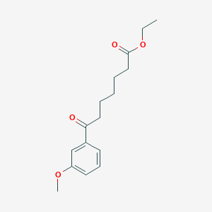 Ethyl 7-(3-methoxyphenyl)-7-oxoheptanoate