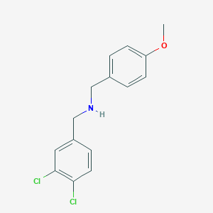 N-(3,4-dichlorobenzyl)-N-(4-methoxybenzyl)amine