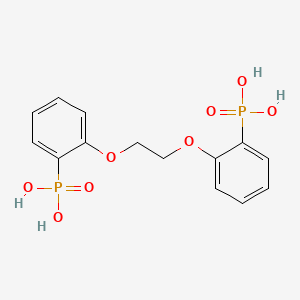 molecular formula C14H16O8P2 B5024045 2-[2-(2-phosphonophenoxy)ethoxy]phenylphosphonic acid CAS No. 124551-18-4