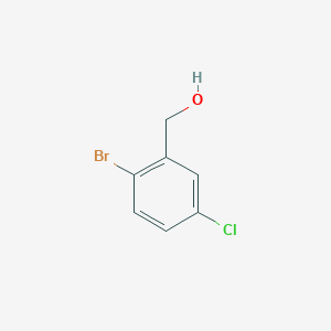 molecular formula C7H6BrClO B050251 2-Bromo-5-chlorobenzyl alcohol CAS No. 60666-70-8