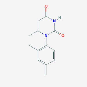 molecular formula C13H14N2O2 B5025690 1-(2,4-dimethylphenyl)-6-methylpyrimidine-2,4(1H,3H)-dione 