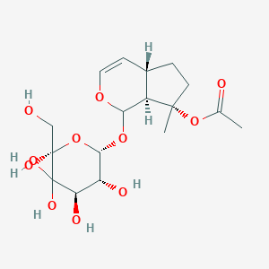 molecular formula C17H26O11 B050260 8-O-Acetylharpagide CAS No. 6926-14-3
