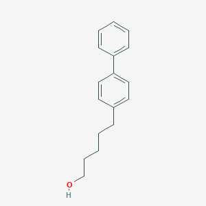 molecular formula C17H20O B050261 5-(4-BIPHENYLYL)PENTANOL CAS No. 120756-57-2