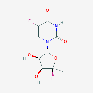 molecular formula C9H10F2N2O5 B050262 5'-Deoxy-4',5-difluorouridine CAS No. 113548-97-3