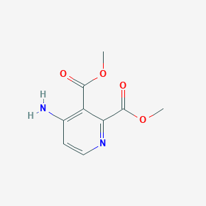 molecular formula C9H10N2O4 B050268 4-氨基吡啶-2,3-二甲酸二甲酯 CAS No. 122475-56-3