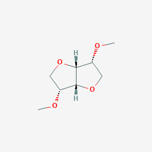 molecular formula C8H14O4 B050275 O,O-Dimethylisomannide CAS No. 121693-37-6