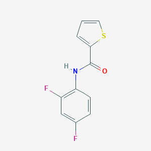 molecular formula C11H7F2NOS B502751 N-(2,4-difluorophenyl)-2-thiophenecarboxamide 