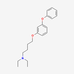 molecular formula C20H27NO2 B5027734 N,N-diethyl-4-(3-phenoxyphenoxy)butan-1-amine 