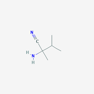 molecular formula C6H12N2 B050279 2-氨基-2,3-二甲基丁腈 CAS No. 13893-53-3