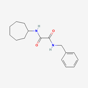 molecular formula C16H22N2O2 B5028054 N-benzyl-N'-cycloheptyloxamide 