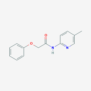 molecular formula C14H14N2O2 B502807 N-(5-methyl-2-pyridinyl)-2-phenoxyacetamide 
