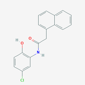 N-(5-chloro-2-hydroxyphenyl)-2-(1-naphthyl)acetamide