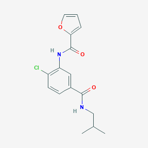 N-{2-chloro-5-[(isobutylamino)carbonyl]phenyl}-2-furamide