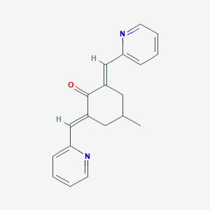 4-Methyl-2,6-bis(2-pyridinylmethylene)cyclohexanone