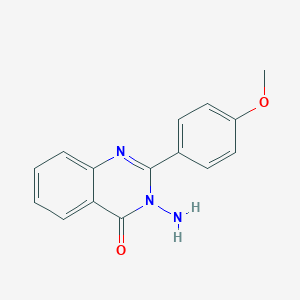 B502836 3-amino-2-(4-methoxyphenyl)quinazolin-4(3H)-one CAS No. 55390-99-3
