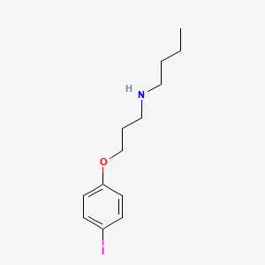 molecular formula C13H20INO B5028449 N-[3-(4-iodophenoxy)propyl]butan-1-amine 