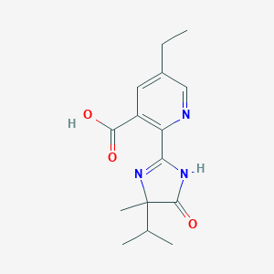 molecular formula C15H19N3O3 B050286 Imazethapyr CAS No. 81335-77-5
