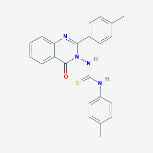 N-(4-methylphenyl)-N'-(2-(4-methylphenyl)-4-oxo-3(4H)-quinazolinyl)thiourea