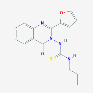 N-allyl-N'-(2-(2-furyl)-4-oxo-3(4H)-quinazolinyl)thiourea