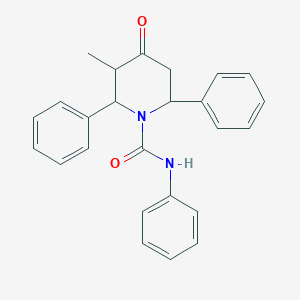 3-methyl-4-oxo-N,2,6-triphenyl-1-piperidinecarboxamide