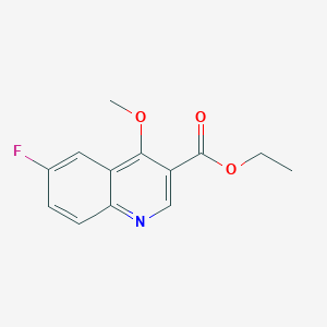 Ethyl 6-fluoro-4-methoxy-3-quinolinecarboxylate
