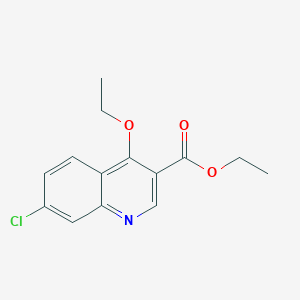 Ethyl 7-chloro-4-ethoxy-3-quinolinecarboxylate