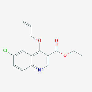 Ethyl 4-(allyloxy)-6-chloro-3-quinolinecarboxylate