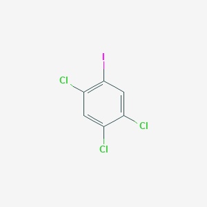 molecular formula C6H2Cl3I B050289 1,2,4-Trichloro-5-iodobenzene CAS No. 7145-82-6