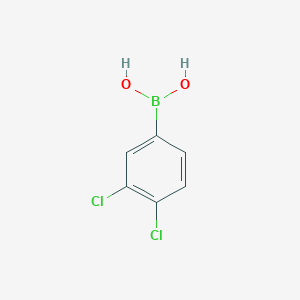 molecular formula C6H5BCl2O2 B050293 3,4-二氯苯硼酸 CAS No. 151169-75-4