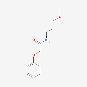 molecular formula C12H17NO3 B502931 N-(3-methoxypropyl)-2-phenoxyacetamide 