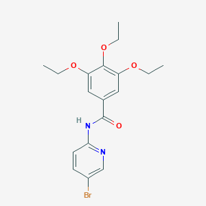 N-(5-bromopyridin-2-yl)-3,4,5-triethoxybenzamide